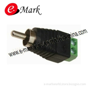 RCA Male Connector